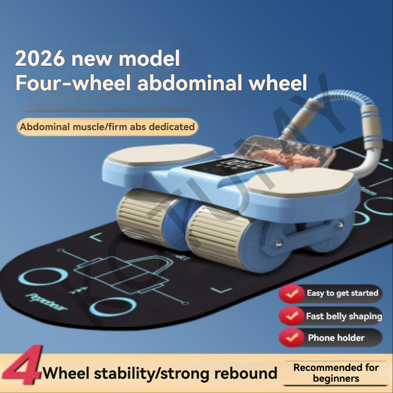 Ab Roller Wheel With Elbow Support - Rueda Abdominal con Soporte para Codo