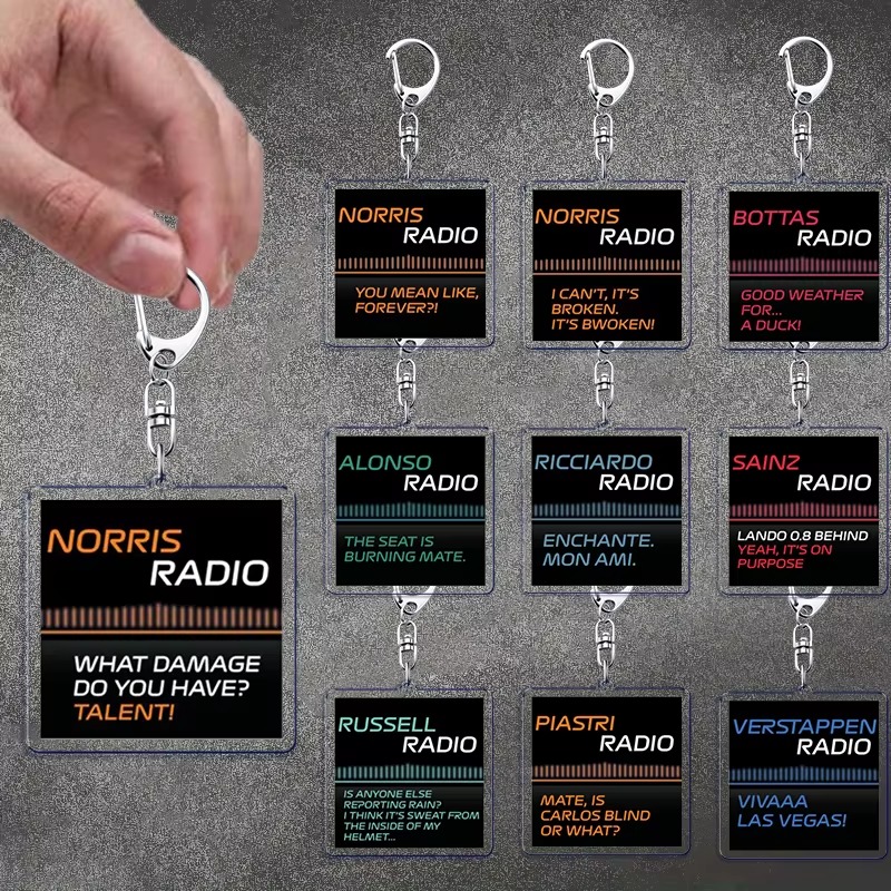 Team Sports - Accesorios para llaveros de radio de
