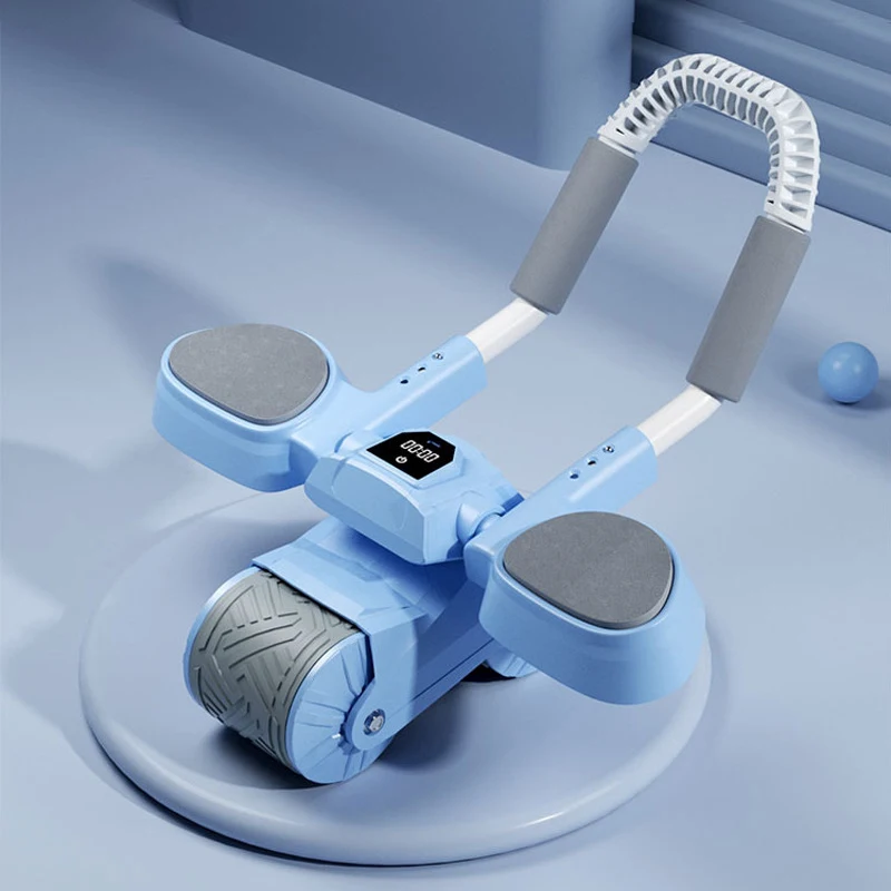Ab Roller Wheel With Elbow Support - Rueda abdominal inteligente con contador y