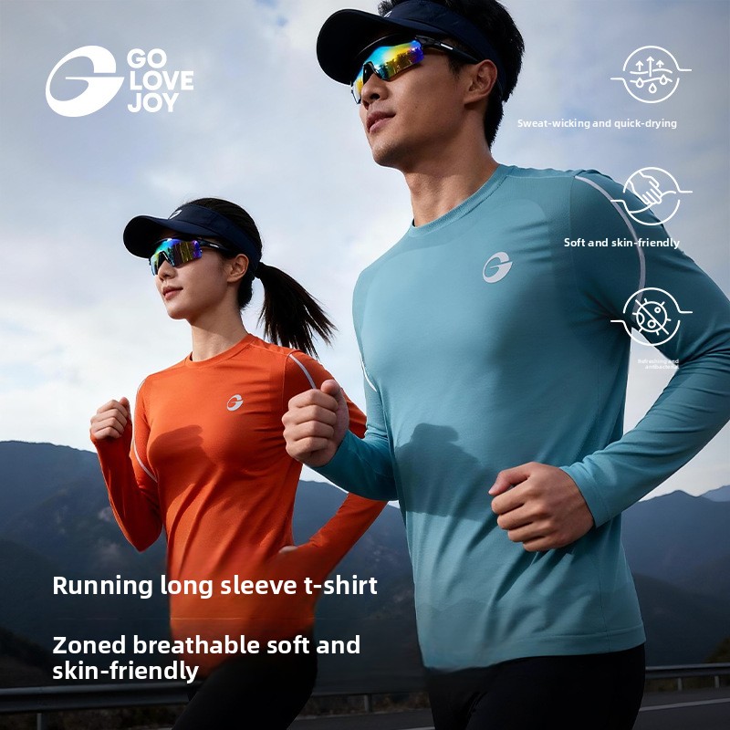 Hiking - Otoño/Invierno correr camisa deportiva de manga