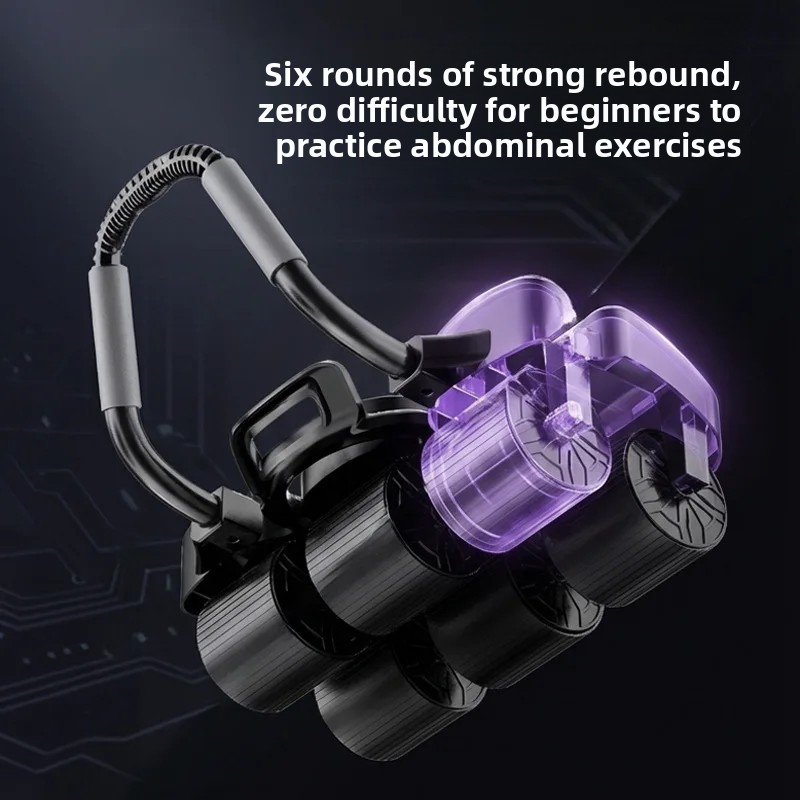 Ab Roller Wheel With Elbow Support - Rodillo Abdominal Inteligente Digital Portátil de