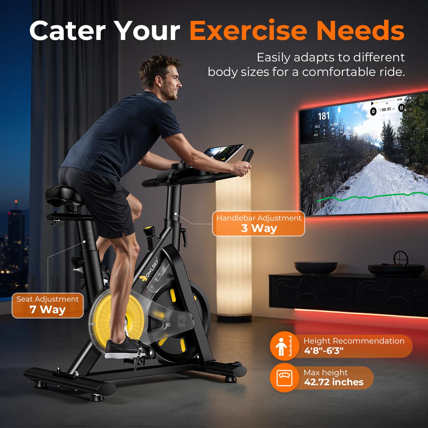 Bicicleta Estática con Resiste - Exercise Bike Magnetic Resistance reseña y precio