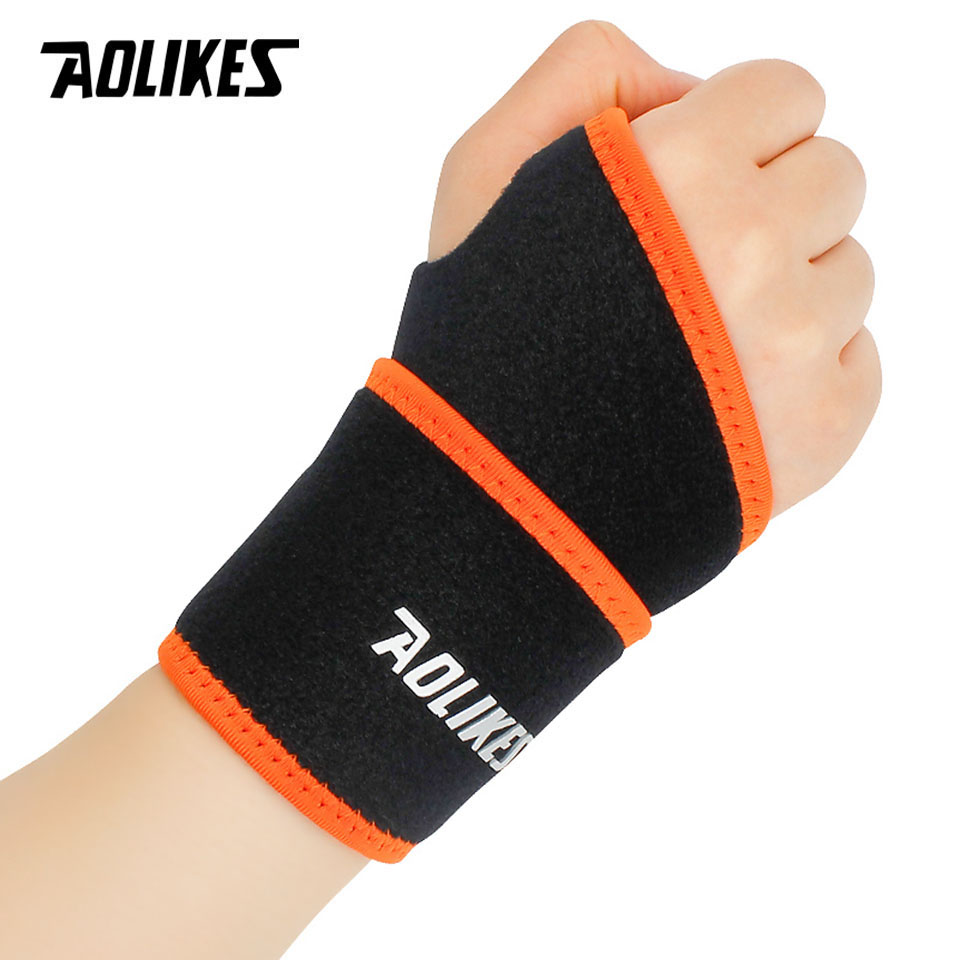 AOLIKES-Soporte de muñeca ajus - Wrist Wraps Weightlifting Support reseña y precio
