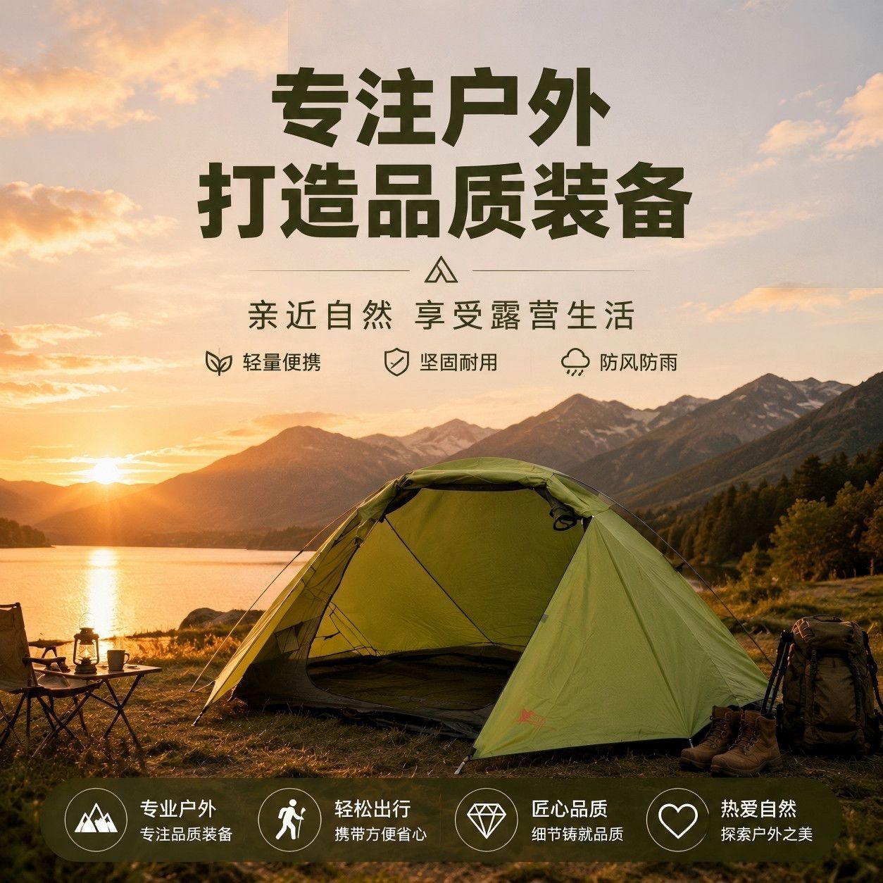Carpa de camping portátil de g - Camping reseña y precio