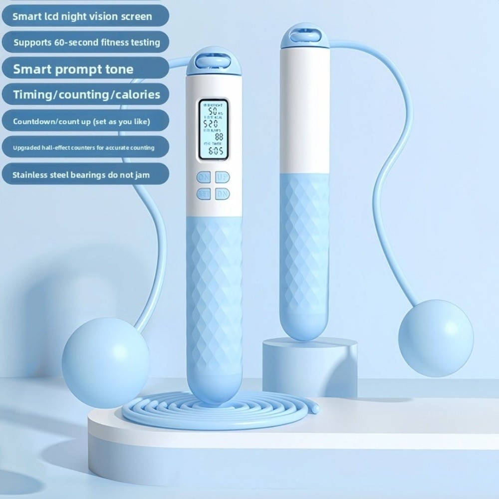 Cuerda para saltar portátil, s - Smart Jump Rope Digital Counter reseña y precio