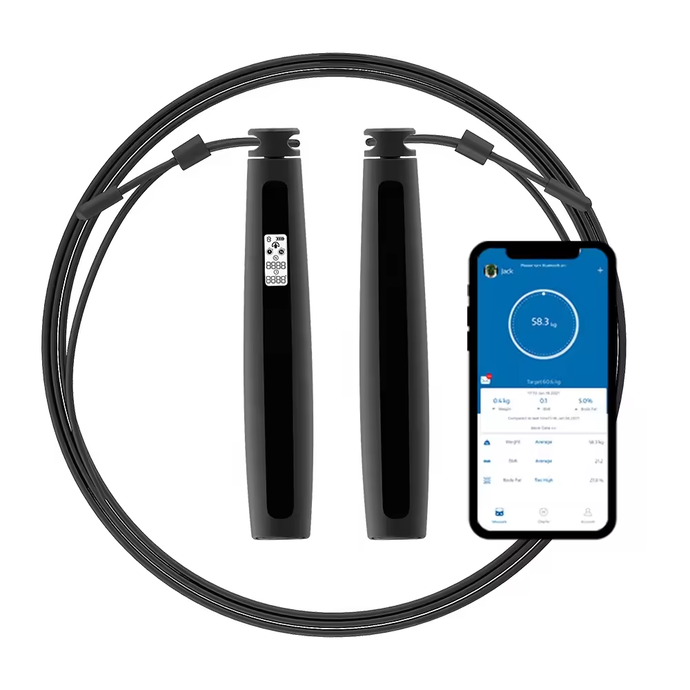 Cuerda de saltar inteligente p - Smart Jump Rope Digital Counter reseña y precio