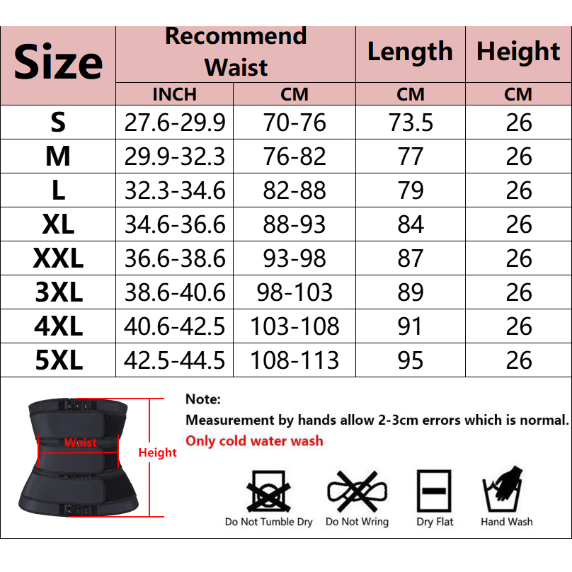 Soporte de cintura para mujer, - Sweat Waist Trainer Belt Neoprene reseña y precio