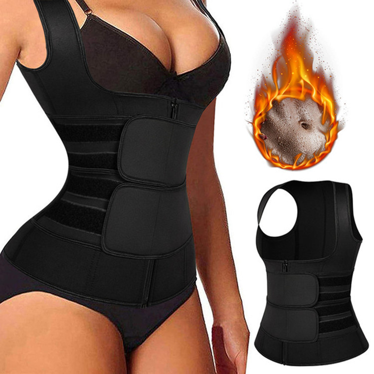 Top de neopreno para sauna par - Sweat Waist Trainer Belt Neoprene reseña y precio