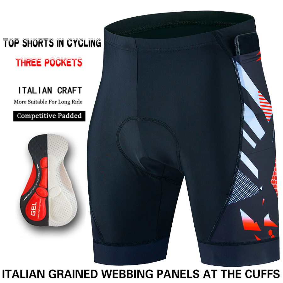 Pantalones cortos de ciclismo  - Padded Cycling Shorts 5D Gel reseña y precio