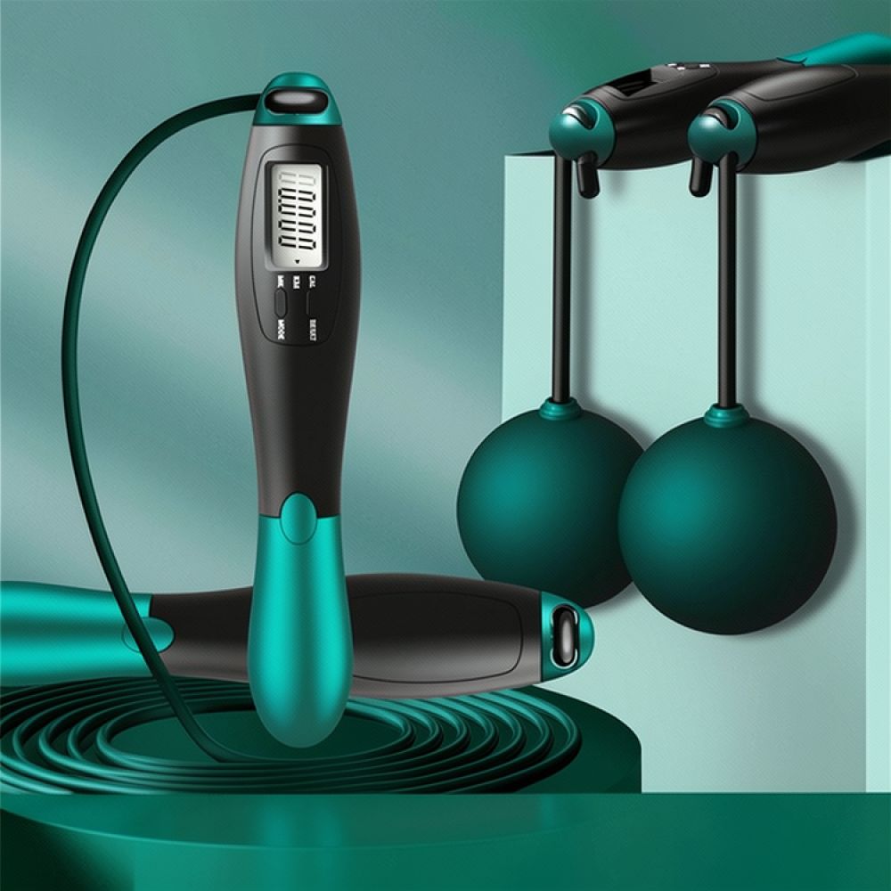 Cuerda de saltar digital intel - Smart Jump Rope Digital Counter reseña y precio